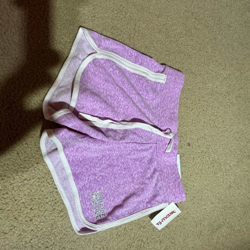 Justice Girls Purple Shorts